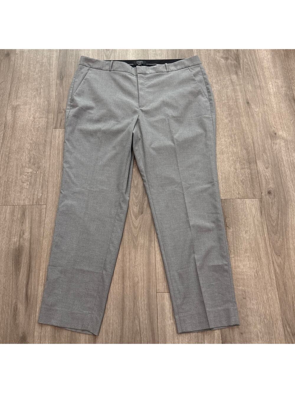 Banana Republic Ryan Curvy Fit Gray Pants Women's Size 18